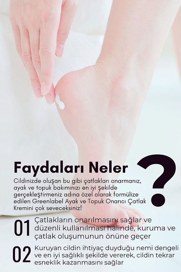 Ayak Ve Topuk Çatlak Bakım Kremi %10 Üre Shea Butter Içeren Onarıcı Krem 100 ml - 7