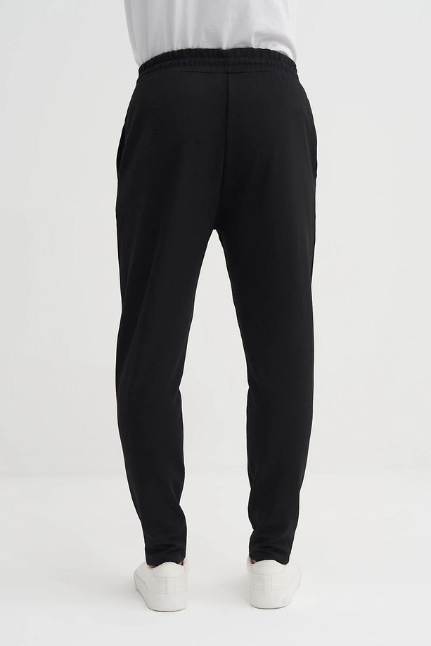 Regular Fit Kalın Pike Eşofman Altı - 3