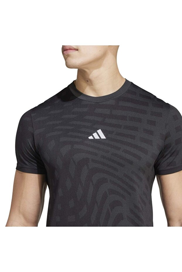 Gym + Training Seamless Erkek Yuvarlak Yaka Tişört - 3