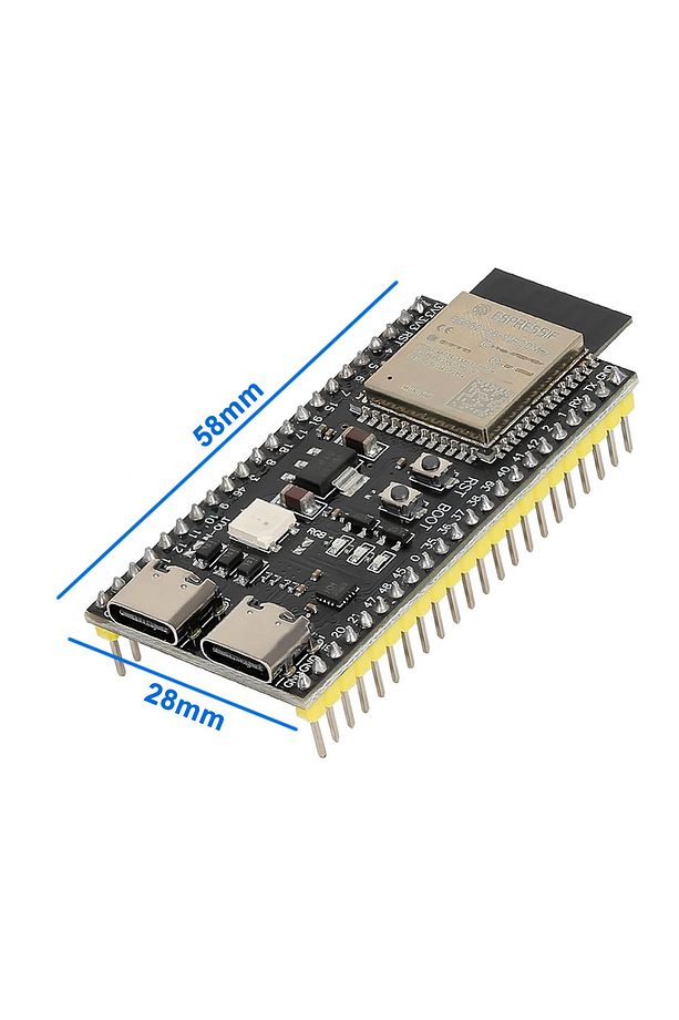 ESP32-S3-DevKitC-1 N16R8 Wifi Bluetooth 5 Modül Geliştirme Kartı ESP32-S3-N16R8 32 Bit Çift Çekirdek - 3