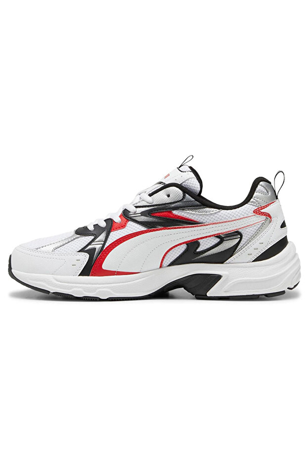 Milenio Tech Unisex White Sports Shoes