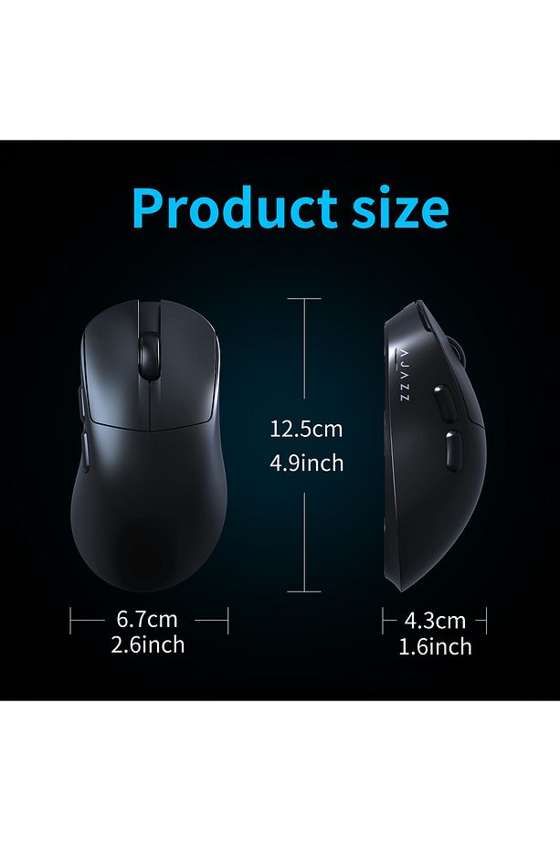 Ajazz Aj179v2 3 Modlu 1000hz 12.000 Dpı Paw 3311 Optik Sensör Gaming Mouse - 8