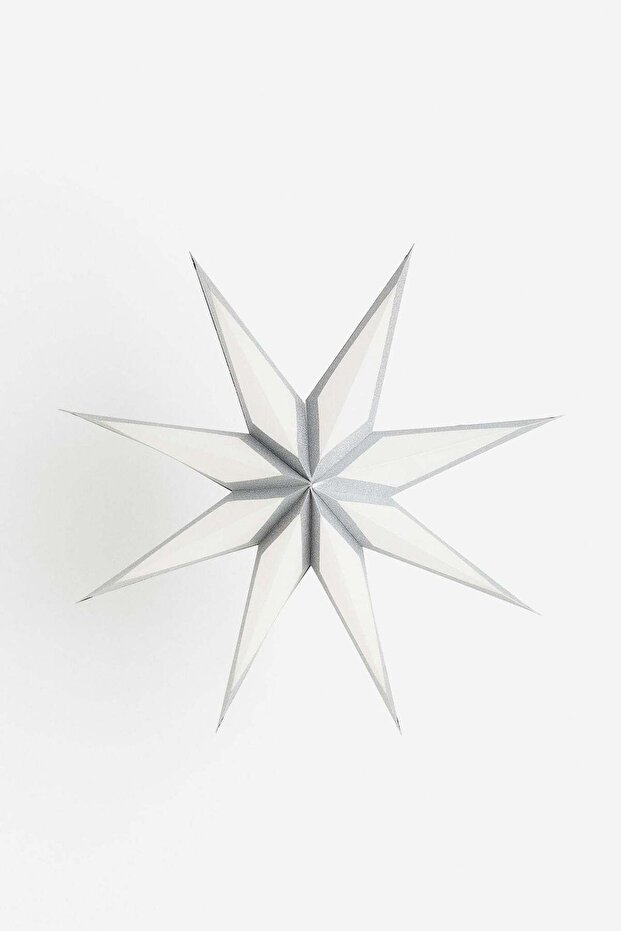 Paper star lampshade