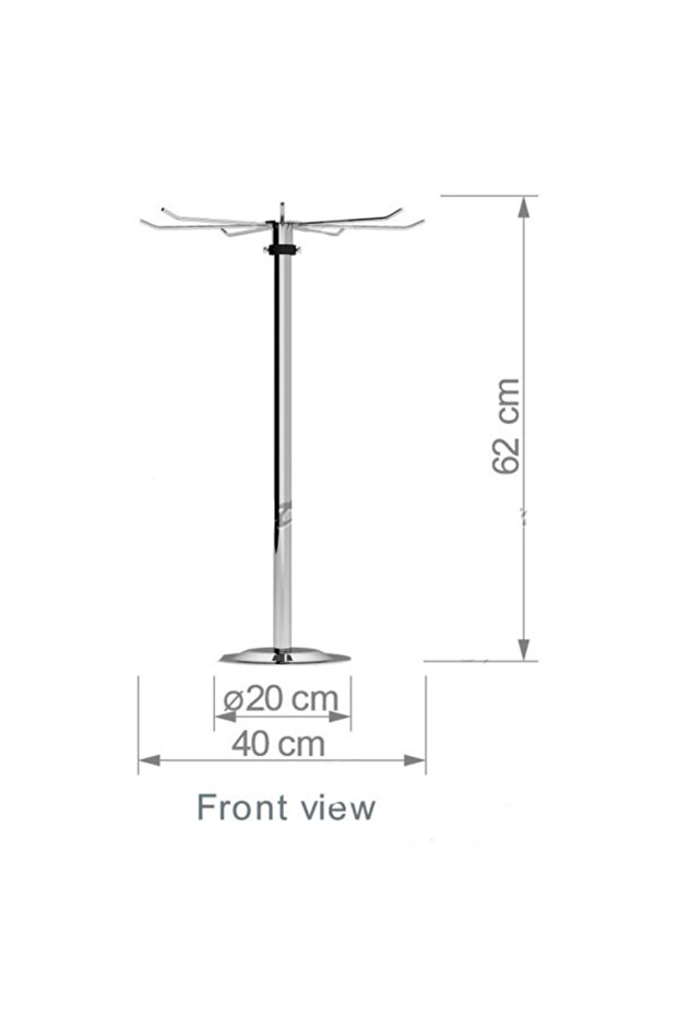 Masaüstü Tek Katlı Tesbih ve Bileklik Stantı - 3