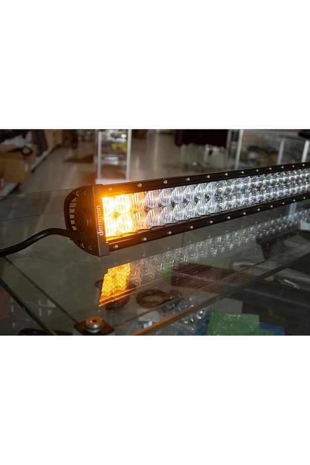 10v-30v Led Bar Off-road Çift Sıra 240 W Mercekli Sarı Çakarlı (1072 X 78 X 80 MM) - 2