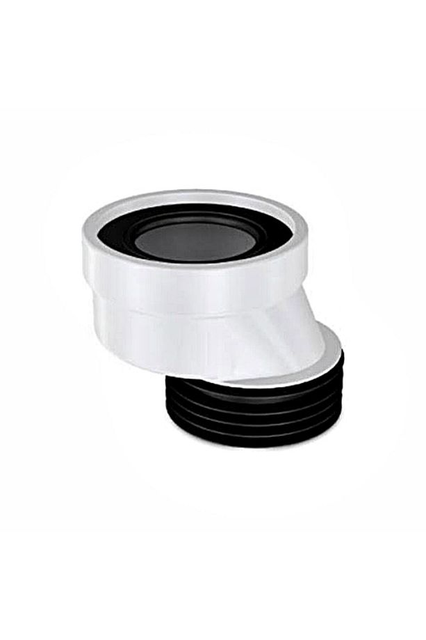 Altdan Çıkışlı Klozet Gider Borusu Kada-pvc Eksantrik Kada-6cm Kaydırılabilir - 1