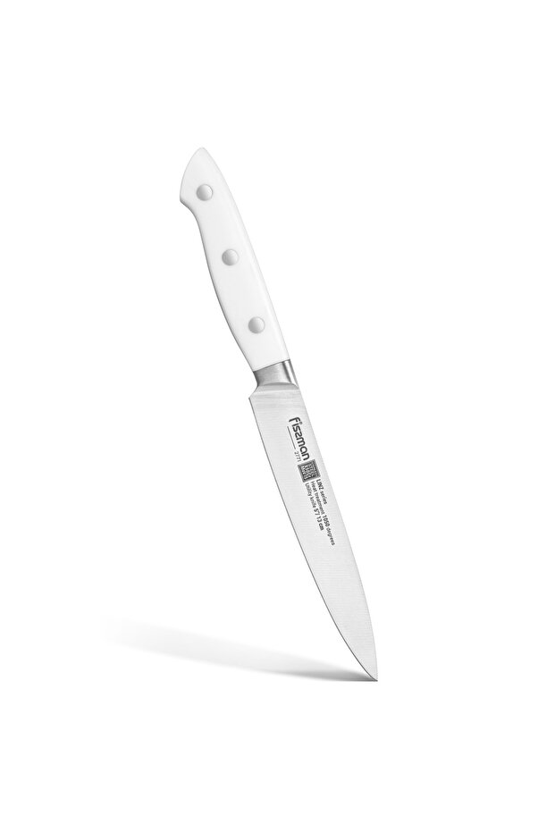 Utility Knife 5" German Kitchen Knife, Razor-sharp Stainless Steel Knife, Abs Handle