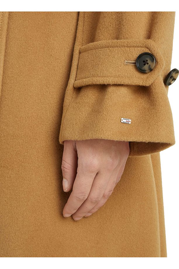 Deve Tüyü Kadın Kaban REG YÜN BLEND DB BELTED COAT - 2