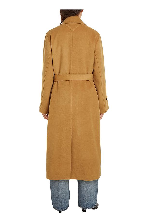 Deve Tüyü Kadın Kaban REG YÜN BLEND DB BELTED COAT - 3