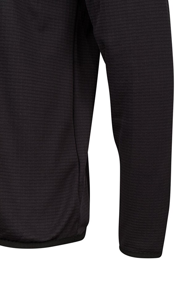 Scott Erkek Yarım Fermuarlı Polar Sweatshirt Antrasit - 4