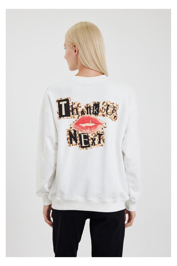 Next Baskılı Sweatshirt - 7