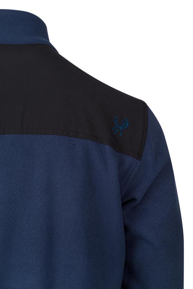 Ανδρικό φούτερ Fleece - Χρώματα Blue και Luzifon - 6