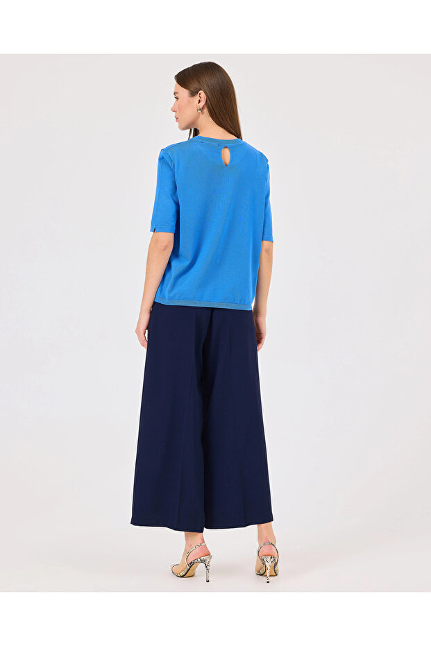 Geniş Paçalı Pantolon - 6