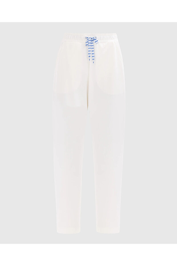 Elastik Bel Bilek Boy Pantolon - 6