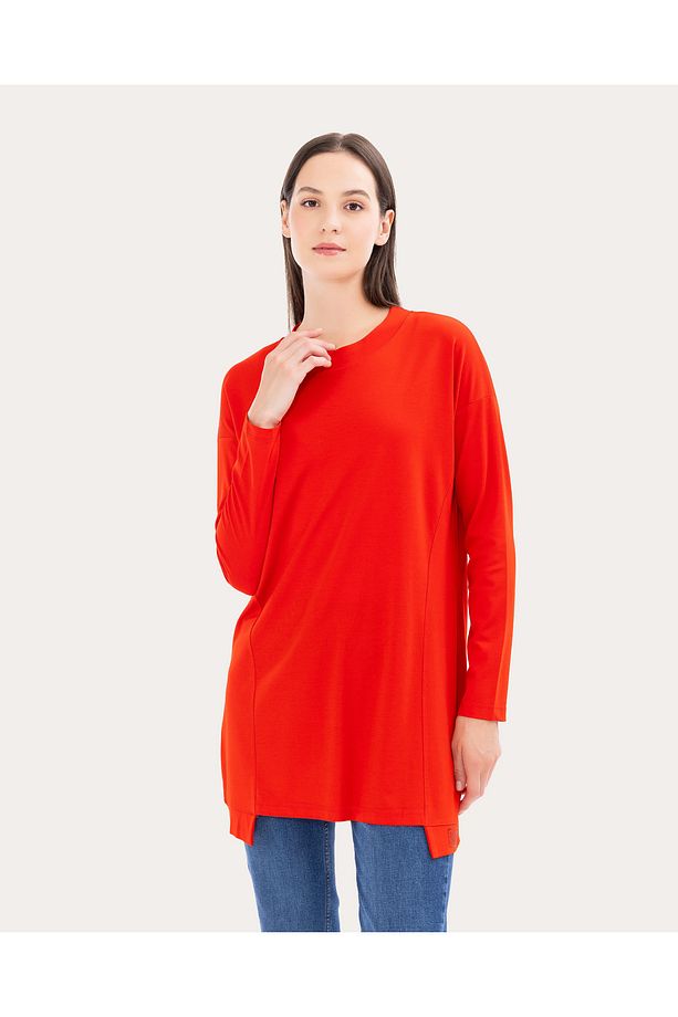Örme Kumaş Basic Tunik - 3