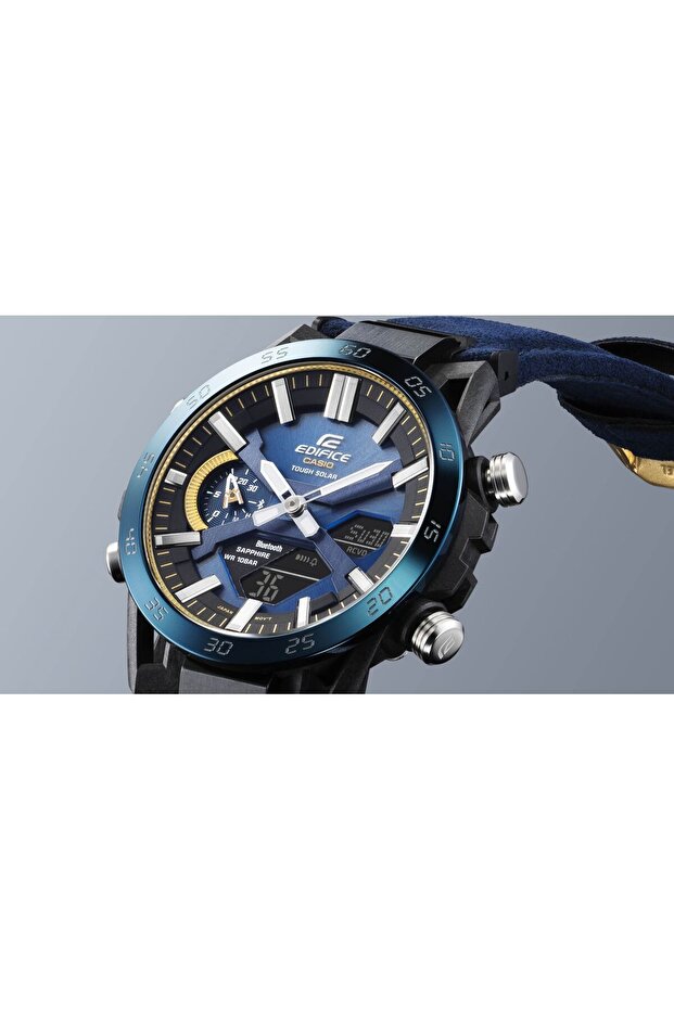 ساعة EDIFICE Suspension الرجالية، إصدار محدود، بمناسبة الذكرى الخمسين - ECB-2000SS-2ADR - 2