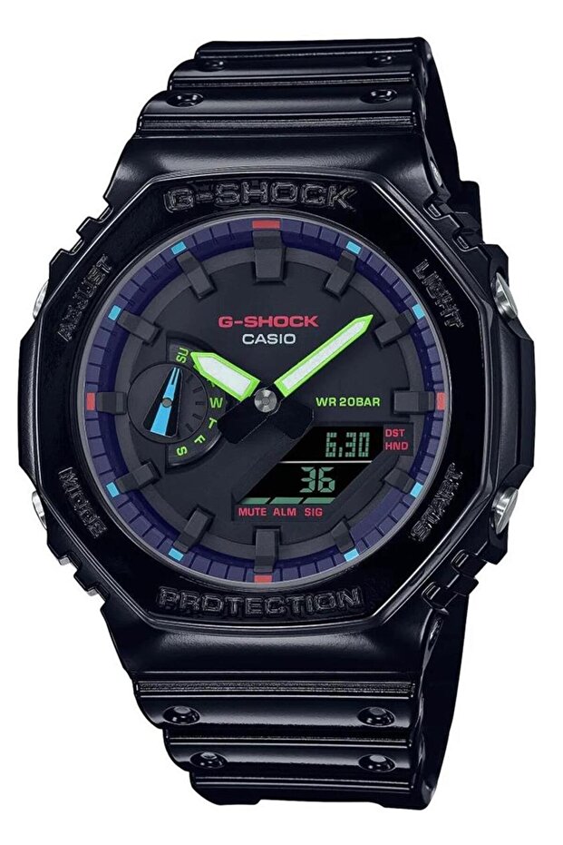مجموعة G-SHOCK Rainbow GA-2100RGB-1ADR