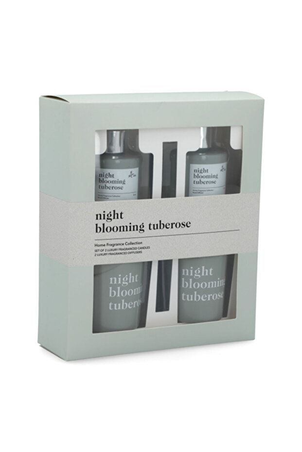 Night Blooming Tuberose Candle and Diffuser Set - 4