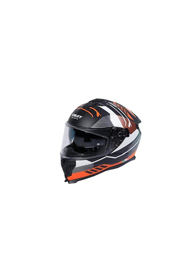 Kask Sway SW865 Full Face Black Orange - 2