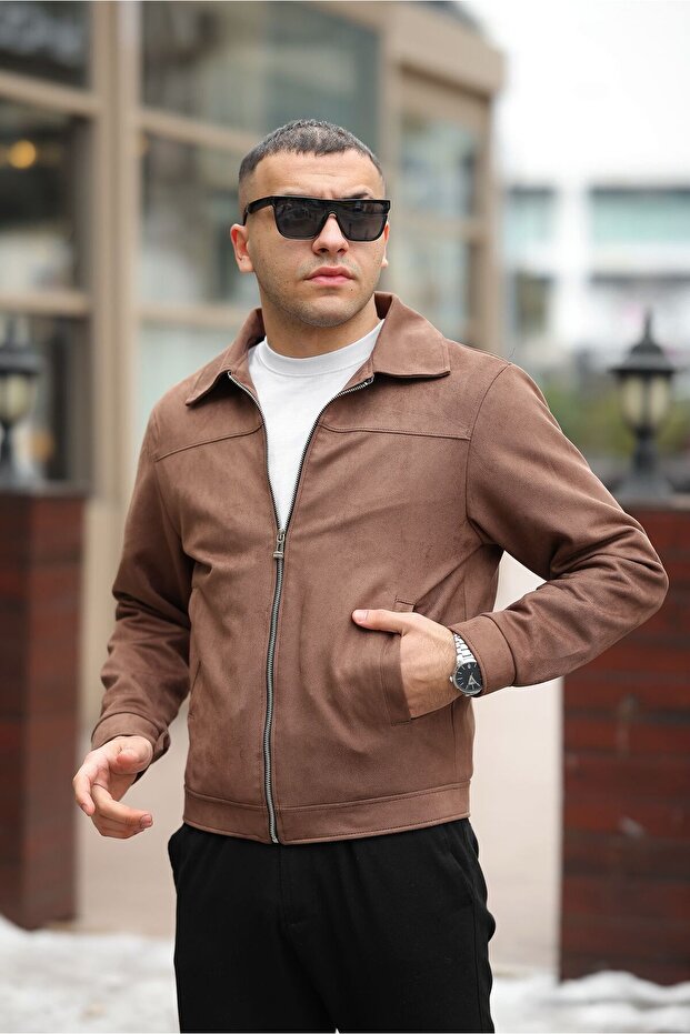 New Season Spring Suede Jacket - 2