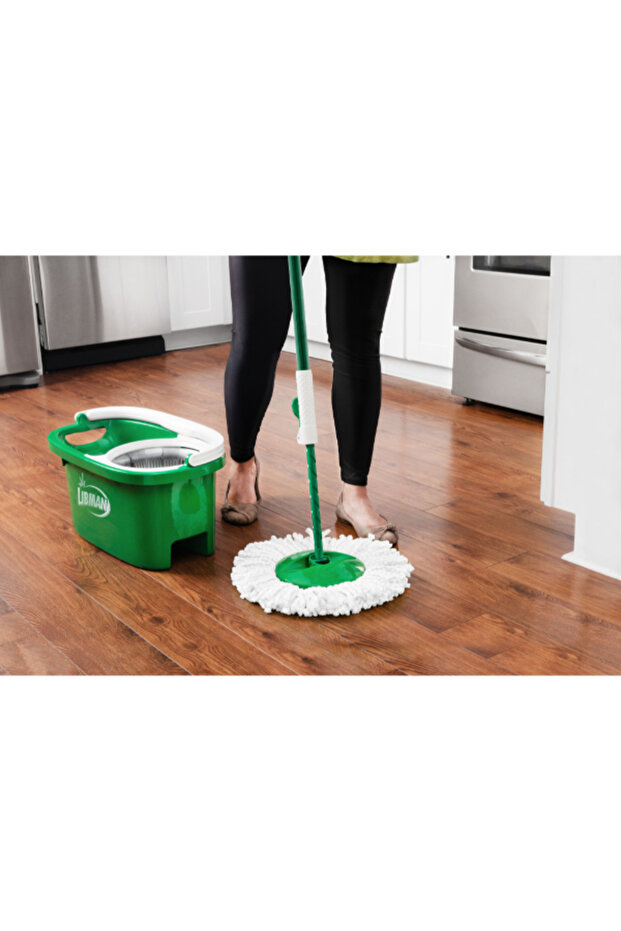 ممسحة تورنادو المصنوعة من الألياف الدقيقة فائقة الامتصاص مع دلو - 8