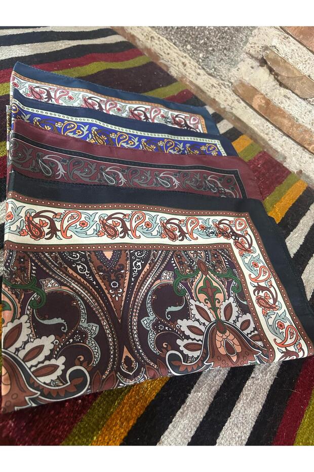 ETNİK DESEN ŞAL 3 ADET - 1