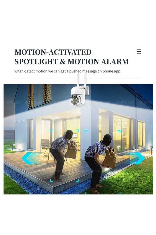 Blm-04 Wifi Smart Kamera 2 Mp Yoosee App Akıllı Ip Kamera - 6
