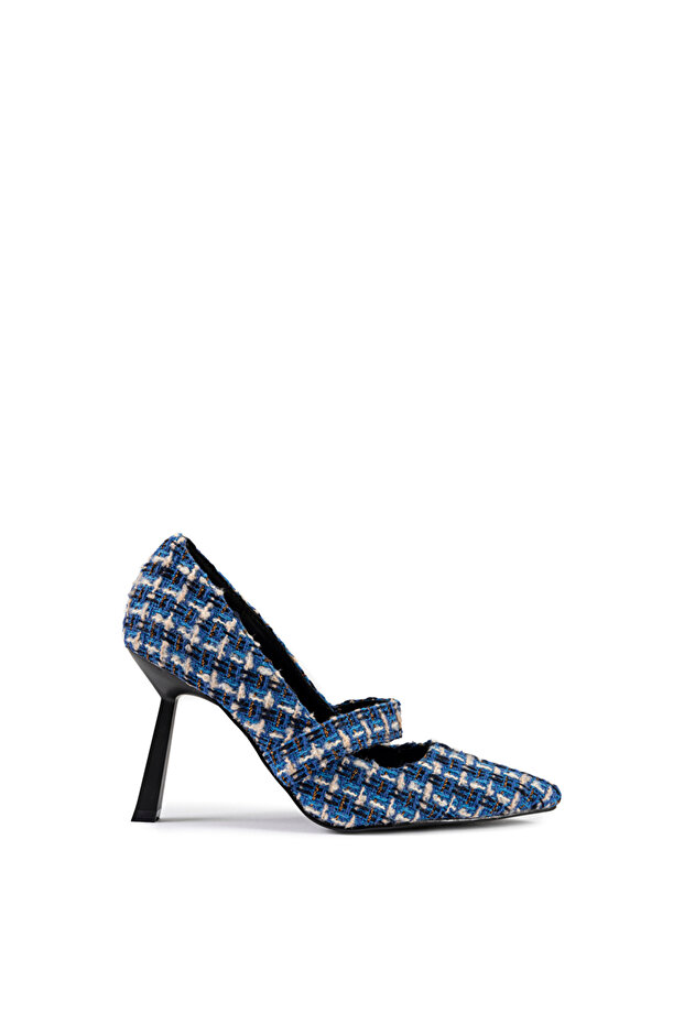 Tweed high heels