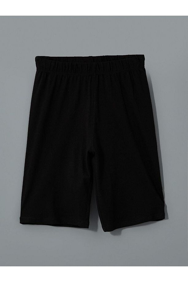 Bisiklet Yaka Erkek Çocuk Şortlu Pijama Takımı - 5