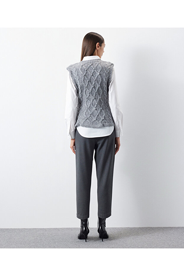 Glitzernde Strickweste - 4