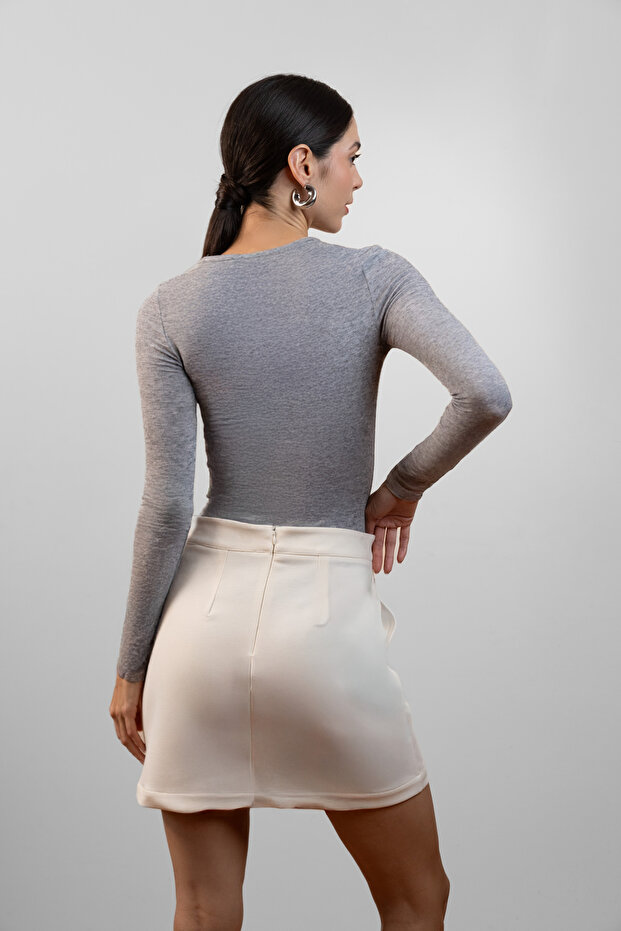 Uzun Kollu Tshirt - 4