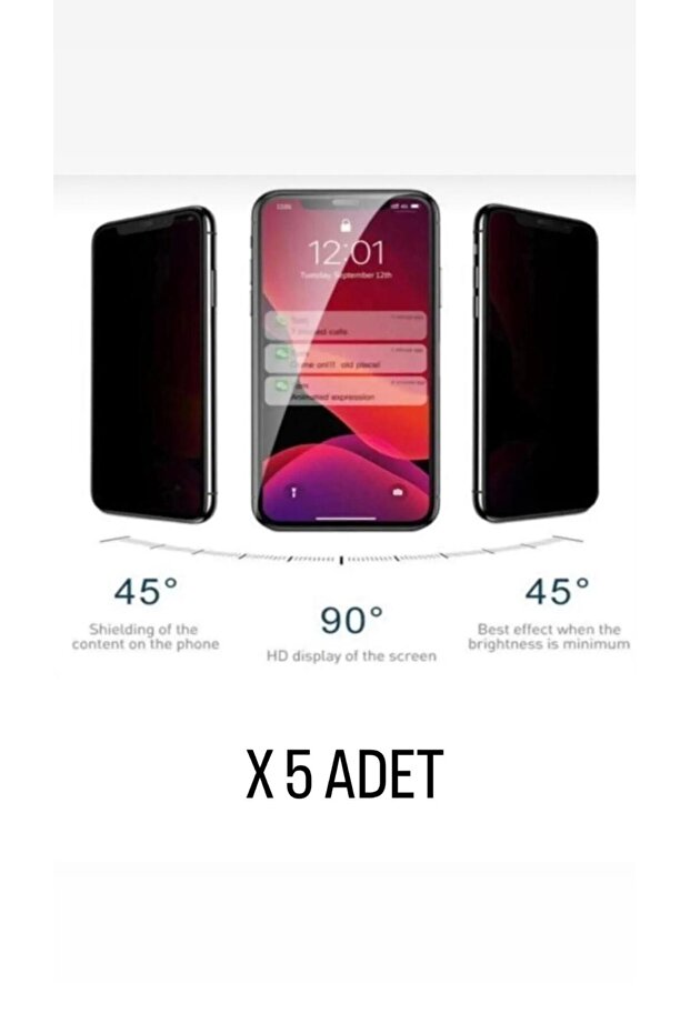 IPHONE 13 GHOST GLASS 5 قطع منتج عالي الجودة مضاد للكهرباء الساكنة 5 قطع