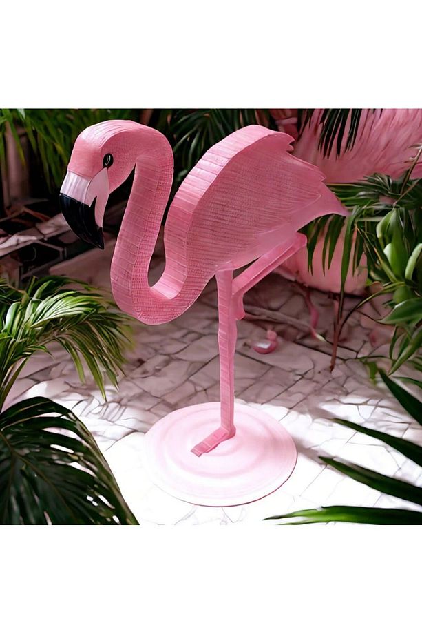 Flamingo Bahçe Dekoru 3 Lü set - 4