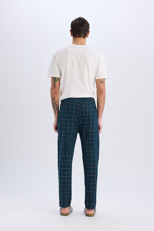 Regular Fit Kareli Cepli Pijama Altı B7254AX25SP - 6