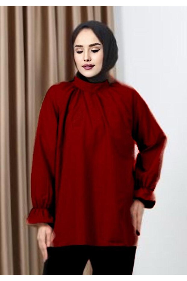 Modaalfabe Еластична скромна риза - 1