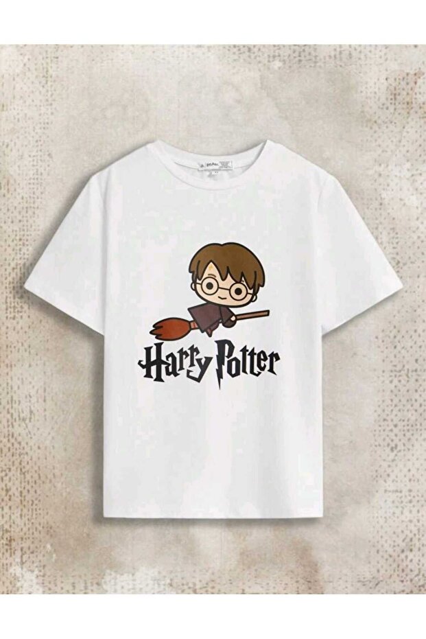 Children's Various Mixed Mix Printed Crew Neck Cotton T-Shirt
