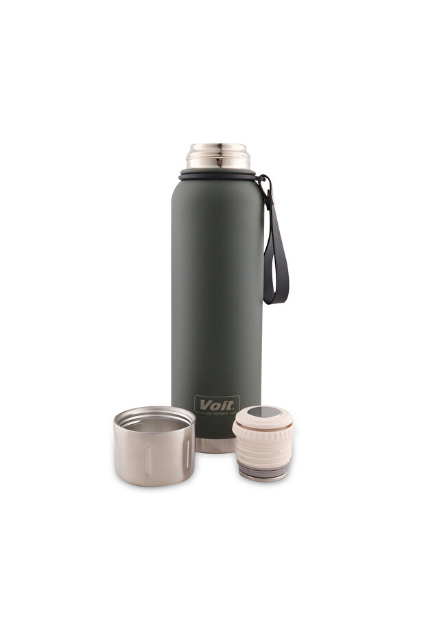 Prime Thermos 1000 ml | 316 Paslanmaz Çelik, Çift Cidarlı Vakum Yalıtımlı Termos - 3
