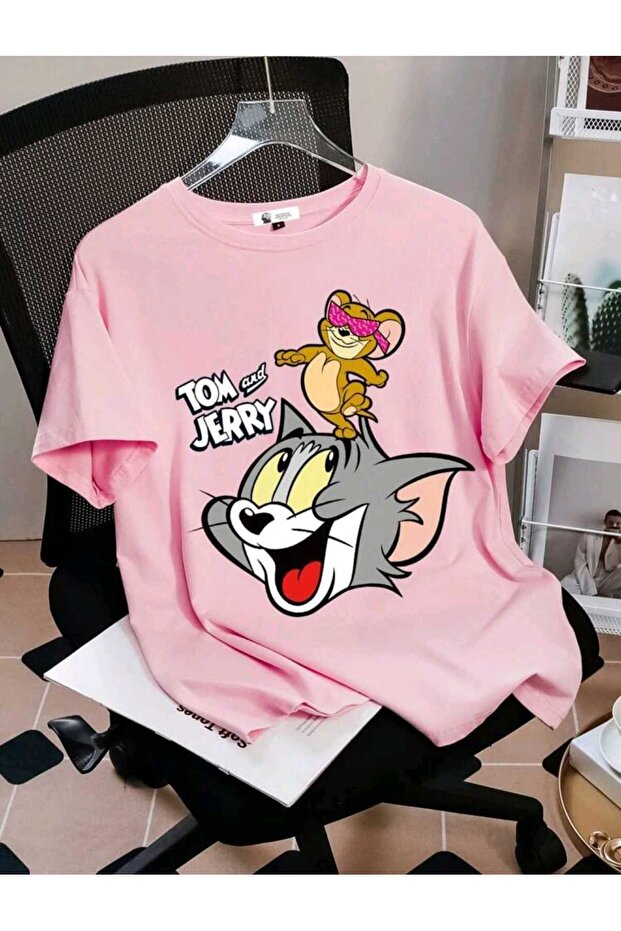 Children's Various Mixed Mix Printed Crew Neck Cotton T-Shirt