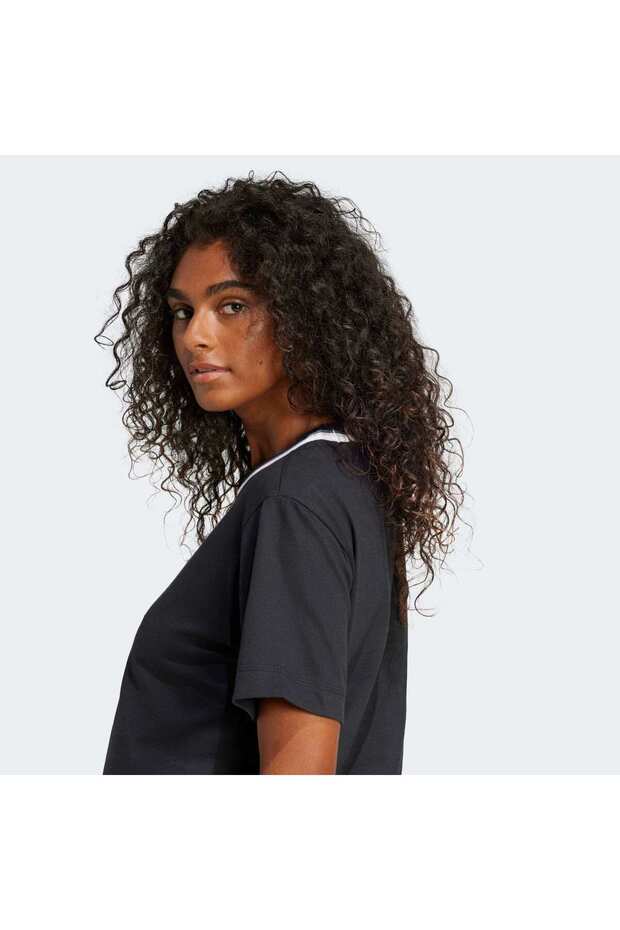 Essentials Kadın Siyah Tişört (JD5551) - 5