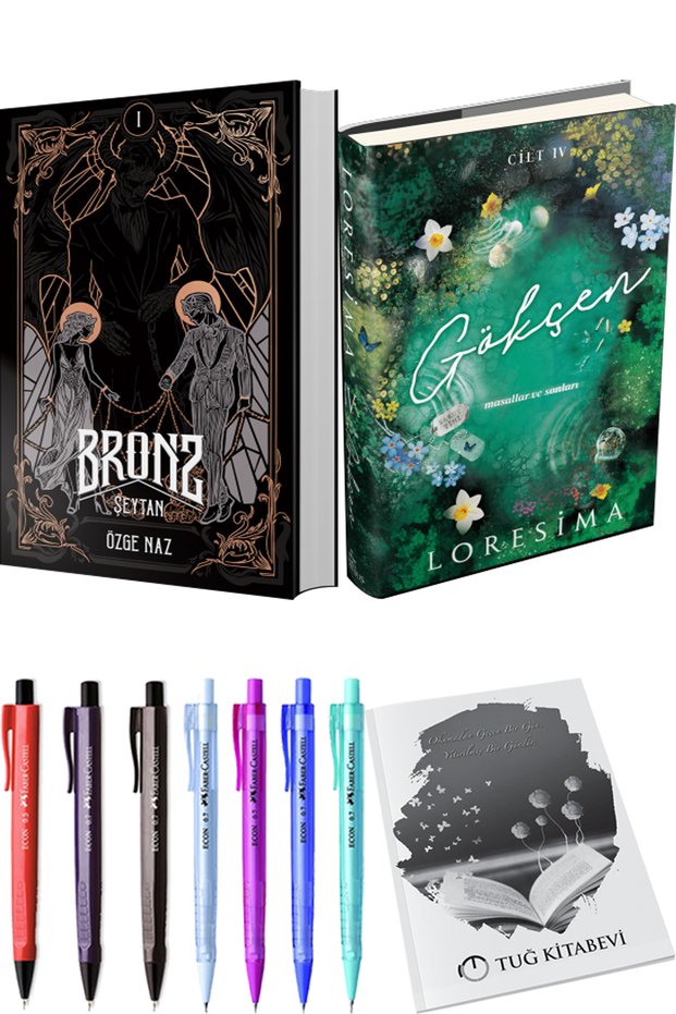 Bronz 1 Şeytan Ciltli ve Gökçen-4: Masallar ve Sonları Ciltli + Hediyeli