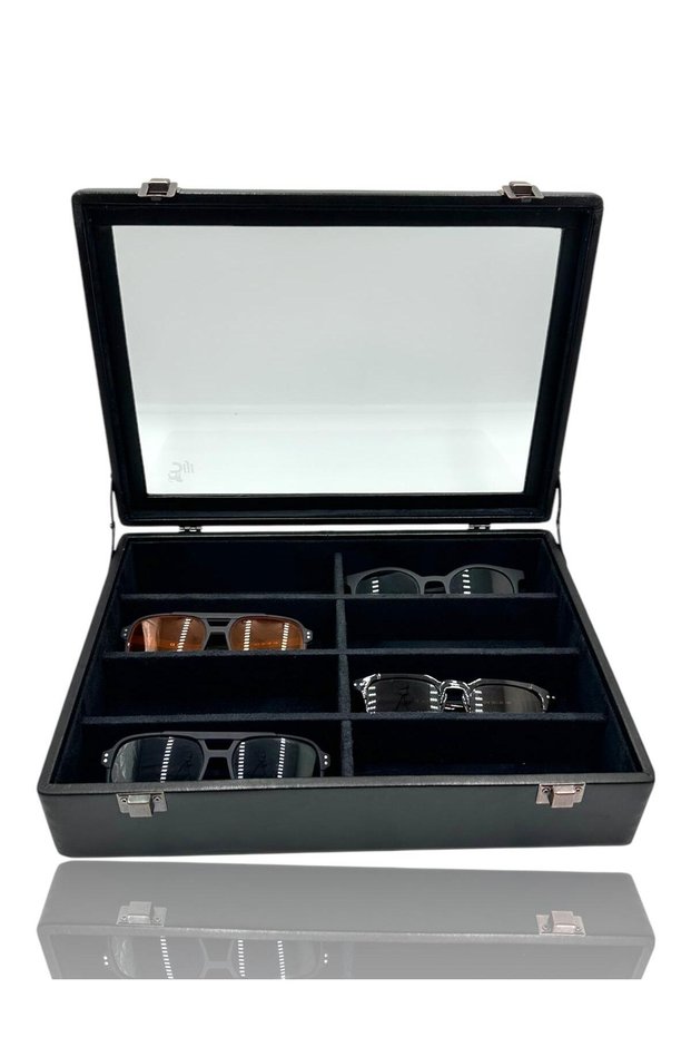 Glasses Bag - Black Diji 8-Piece Glasses Box