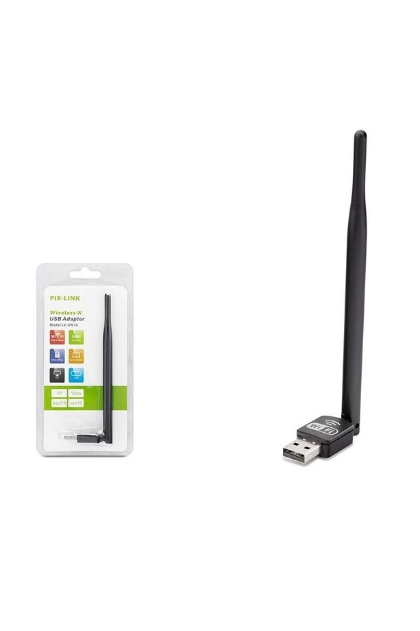 Wireless Adaptör 150mbps 5 Db Pix-link Lv-uw10t - 1
