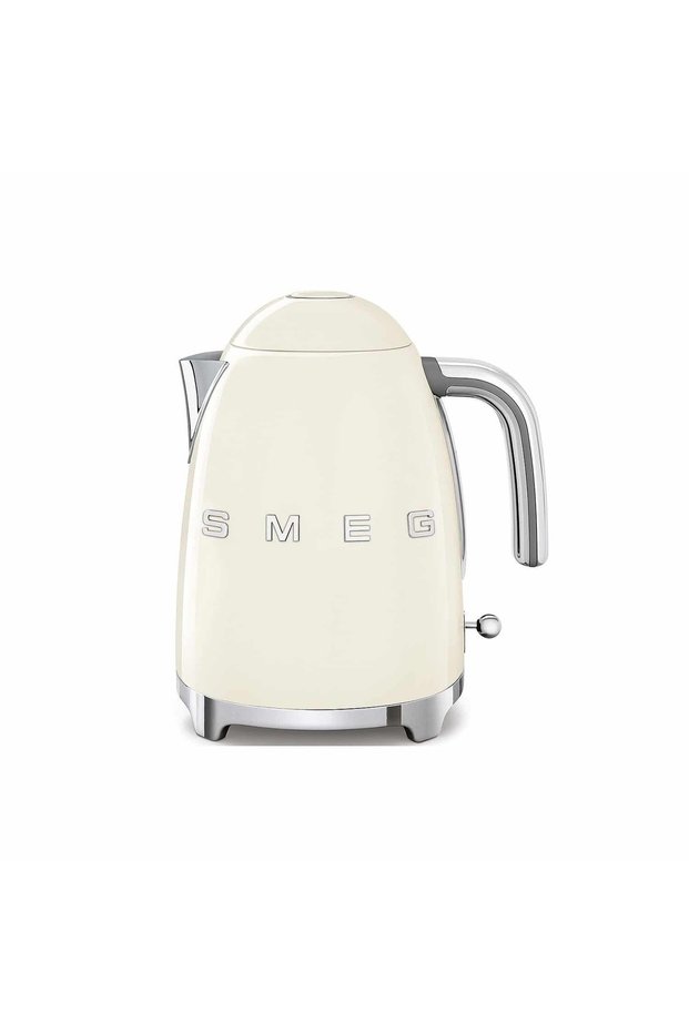 50's Style Electric Kettle , Cream
