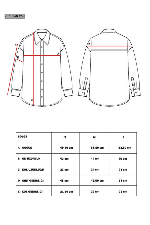 İndigo Crop Gabardin Ön Cep Detaylı Gömlek | MKW167568-01 - 8