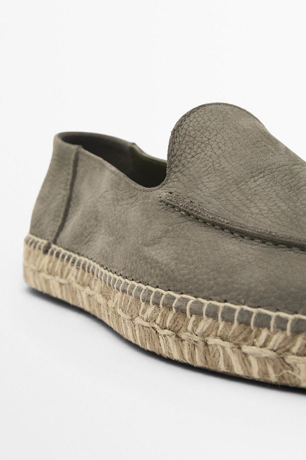 Burnu dikişli espadril - 5