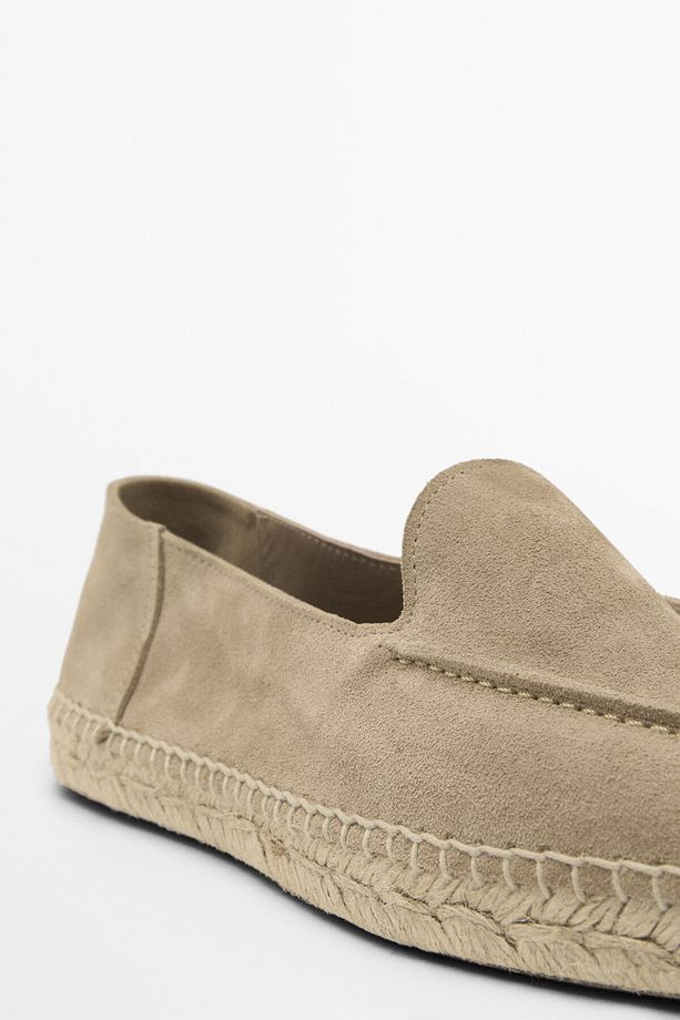Burnu dikişli espadril - 5