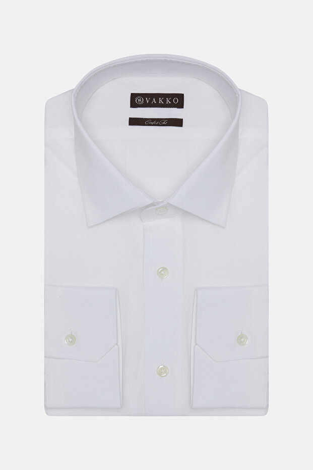 POPLİN KLASİK GÖMLEK - 3