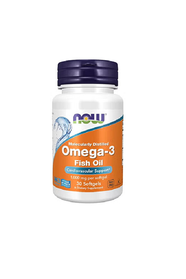Molecularly Distilled Omega-3 Dietary Supplement 30 Softgels