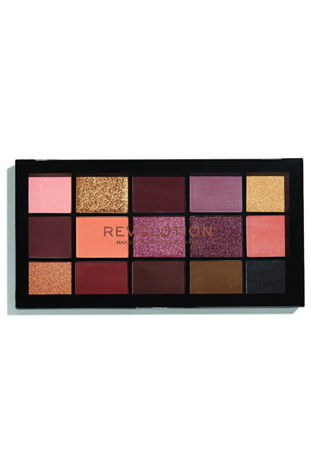 مجموعة ظلال العيون Re-Loaded من Makeup Revolution باللون الوردي المخملي