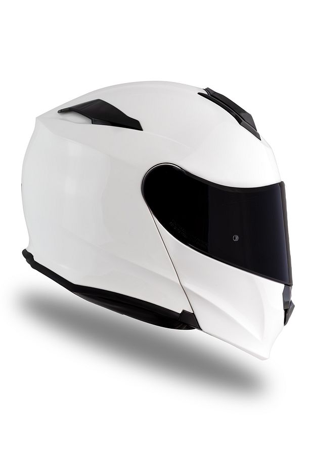 Delta Basic Beyaz Çene Açılır Kask - 2